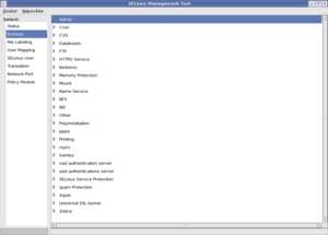  SELinux Management Tool 