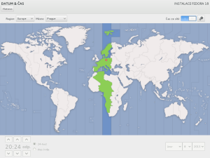Nastavení časového pásma   Nastavení časového pásma