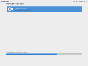 Nastavení instalace   Nastavení instalace