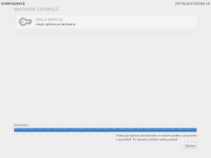 Konec instalace   Konec instalace