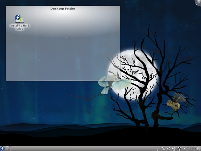  Pracovní plocha KDE Plasma Desktop 